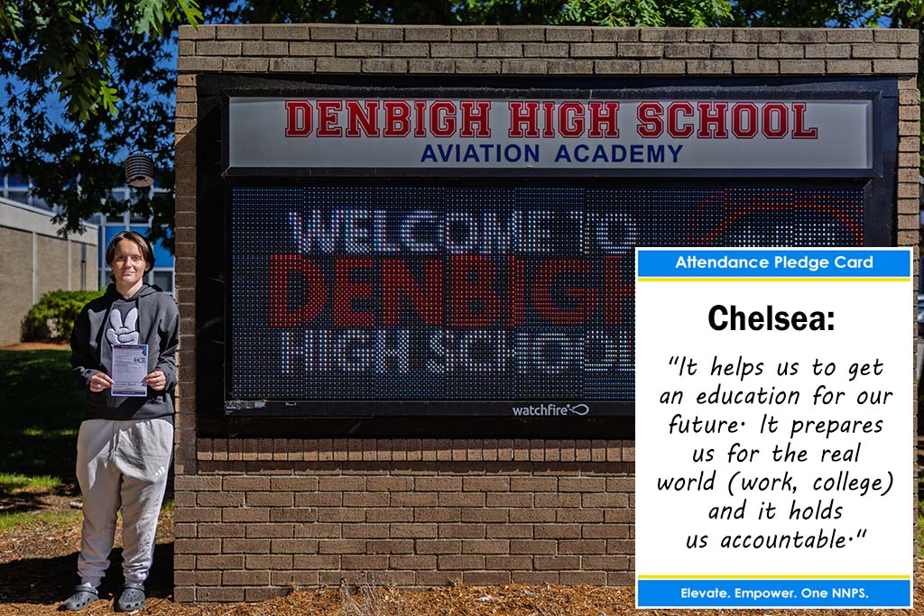 Chelsea: It helps us to get an education for our future. It prepares us for the real world (work, college) and it hold us accountable.