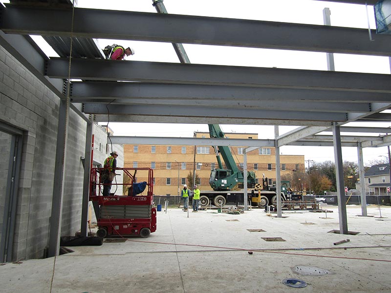 Construction photo, see caption