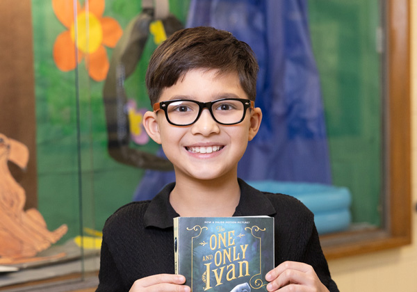 Jenkins Elementary School 4th Grader Aiden Contes