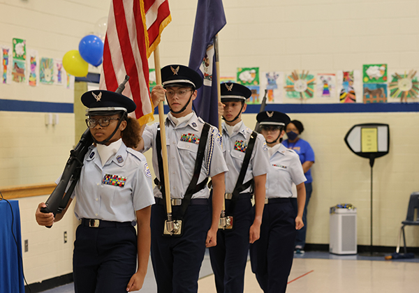 Air Force JROTC HQ recognizes Menchville's program, instructor with awards
