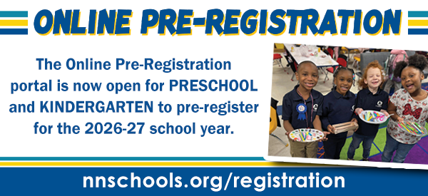 Online Pre-Registration at NNPS