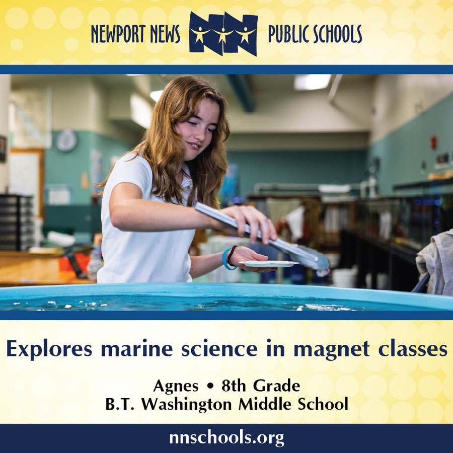 B.T. Washington Middle School 8th Grader Agnes Dutle