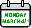 Monday, March 6