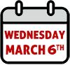 Wednesday, March 8